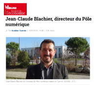 Jean-Claude Blachier, directeur du pôle numérique