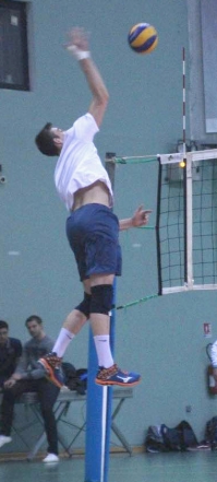 Le volley chevillé au corps