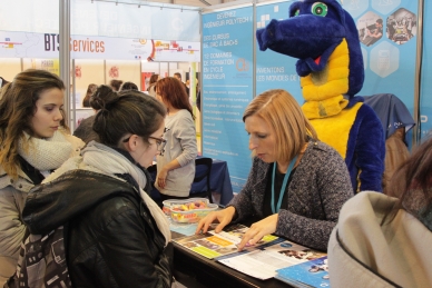 Toujours plus de monde <br>au stand POLYTECH