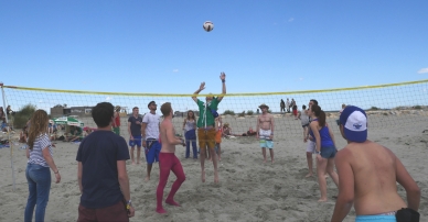 Traditionnel tournoi de <br>beach-volley