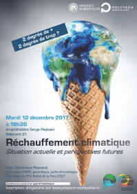 Conférence DDRS sur le réchauffement climatique