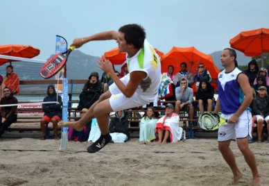 IG5 et déjà n°1 français <br>de beach tennis