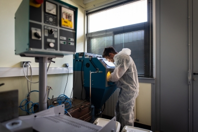 L'école se lance dans la fabrication de visières médicales