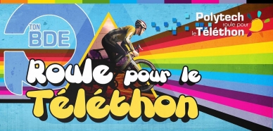 Polytech roule pour le Téléthon